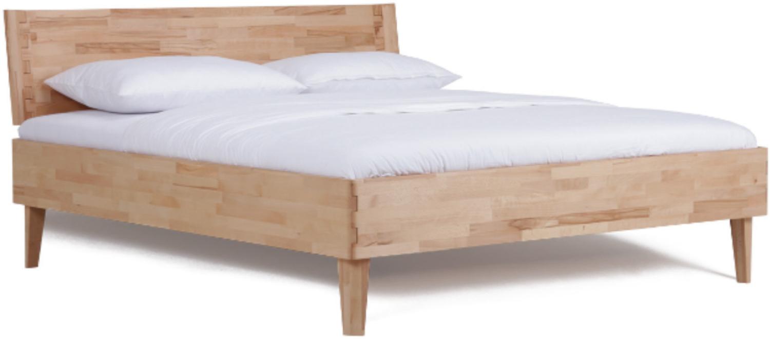 Dico Buche Massivholz Bettrahmen Atlanta mit Kopfteil 321.00 gezapft Größe 100 x 210 cm Bild 1