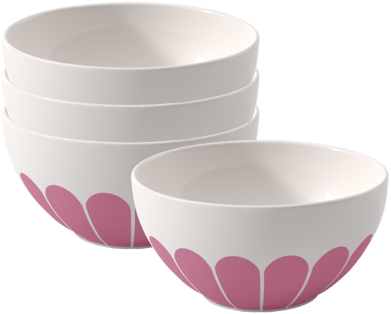 Villeroy & Boch Fleur Cassis Müslischale ø 14,1 cm 4er Set Bild 1