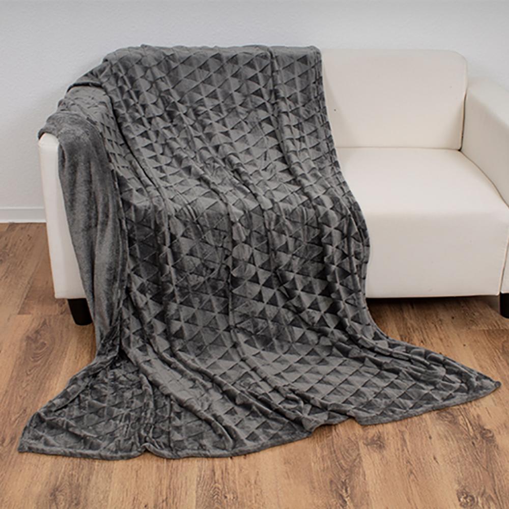 Flanell Wohndecke Kuscheldecke Wolldecke Sofadecke 150x200cm Bild 1