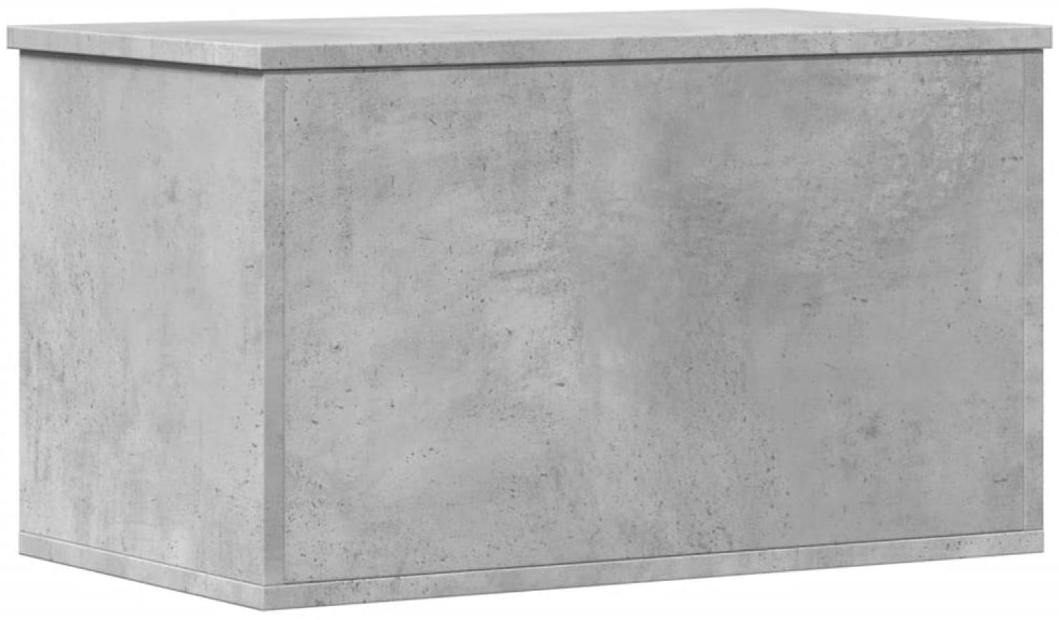 vidaXL Truhe Betongrau 60x35x35 cm Holzwerkstoff 840677 Bild 1