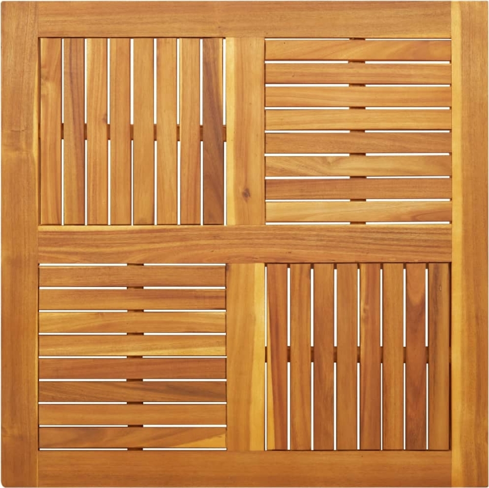 vidaXL Tischplatte 90x90x2,2 cm Quadratisch Massivholz Akazie 4004257 Bild 1
