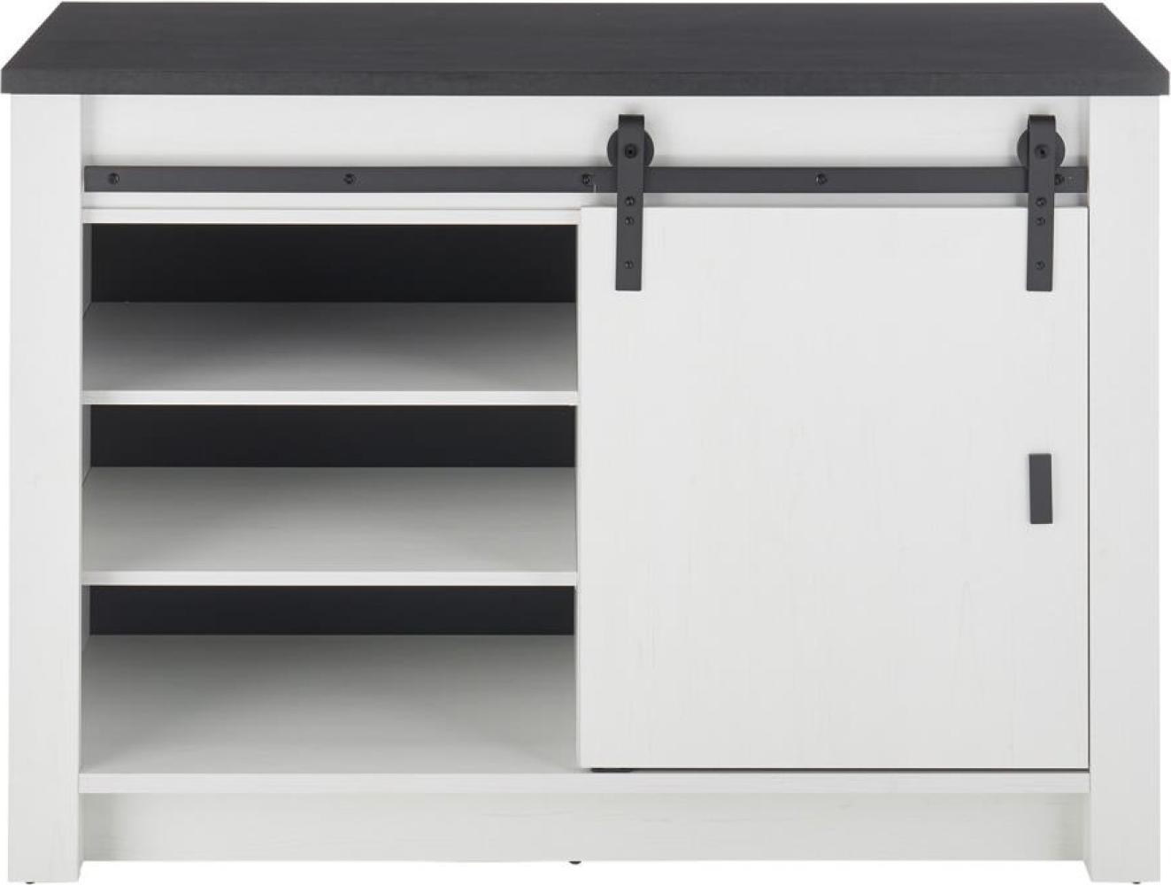 SHERWOOD Küchenschrank Pinie weiß 1 Tür Bild 1