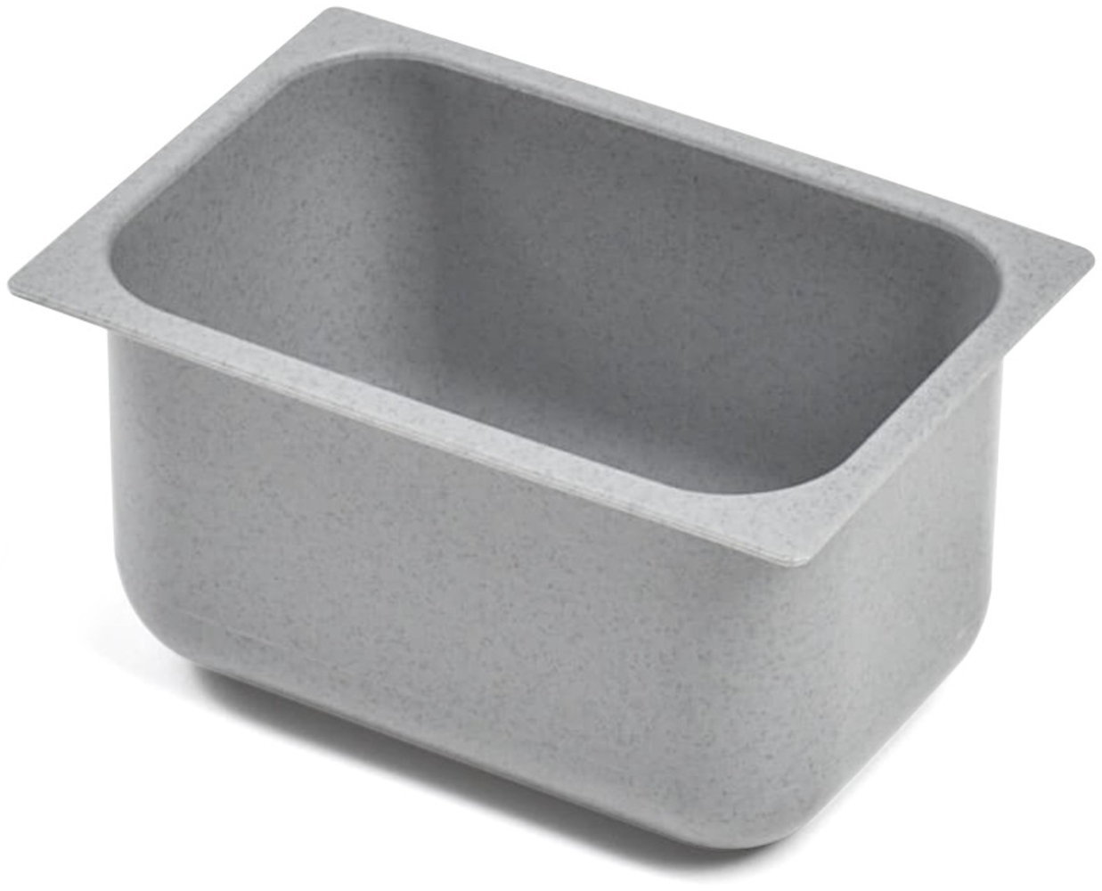 HAILO 1009339 Utensiliendepot 0,7 Liter grau für Abfallsorter XXL / Ersatzeimer Bild 1