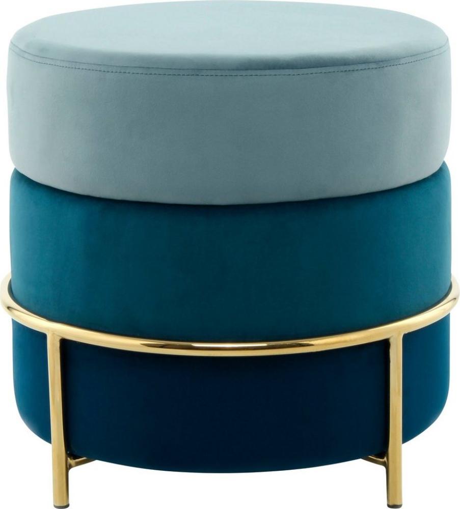 Hocker Matilda 125 Blau Bild 1