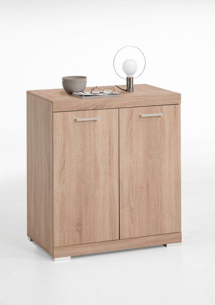 Kommode Beistellkommode Sideboard 50 cm Tiefe BRISTOL 1 XL Eiche Sägerau Nb. Bild 1