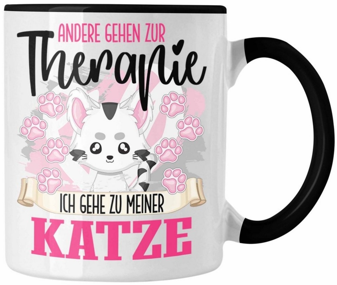 Trendation Tasse Trendation - Katze Tasse Geschenk für Katzen Mama Katzenbesitzerin The Bild 1