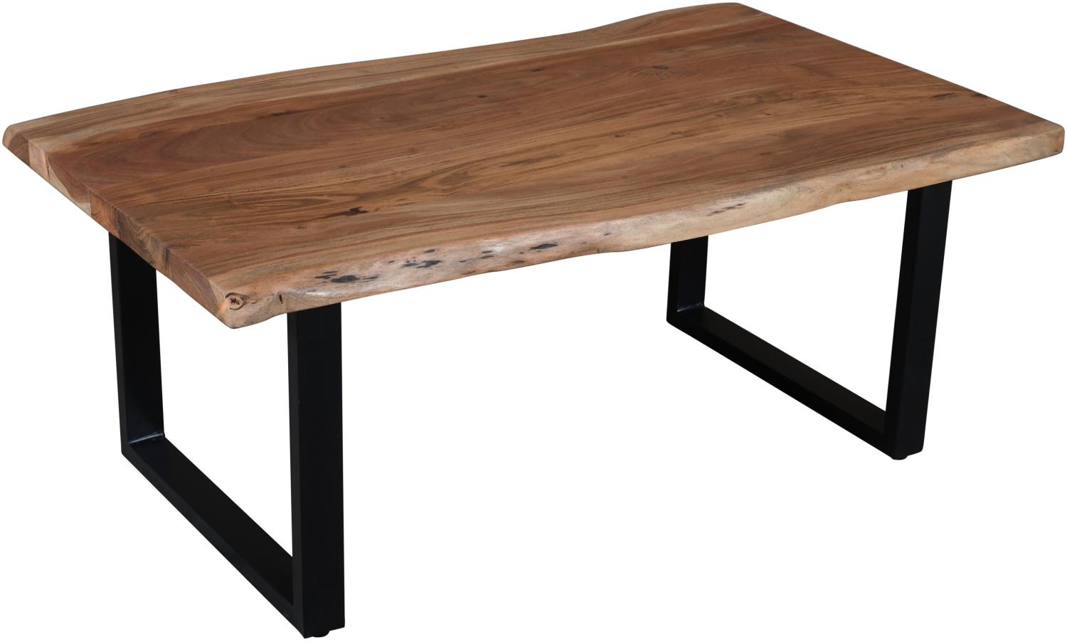 Couchtisch >Coffetable< in Akazie / schwarz - 110x45x65 (BxHxT) Bild 1