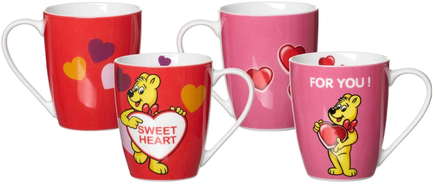 Ritzenhoff & Breker Haribo Sweet Heart Becher 360 ml 2er Set - DS Bild 1