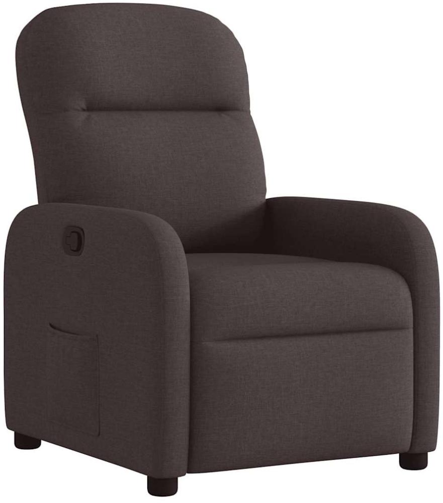 vidaXL Relaxsessel Dunkelbraun Stoff 4015527 Bild 1