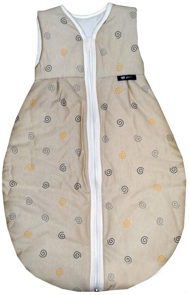 Alvi Mäxchen Schlafsack Thermo Kringel Schokobraun 70cm Bild 1