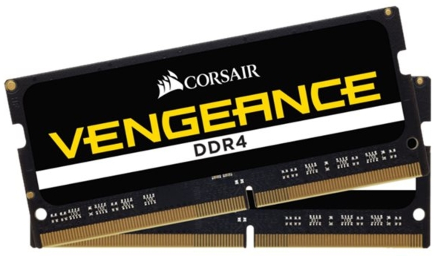 SO DDR4 32GB PC 2400 CL16 CORSAIR KIT (2x16GB) Black PCB retail Bild 1