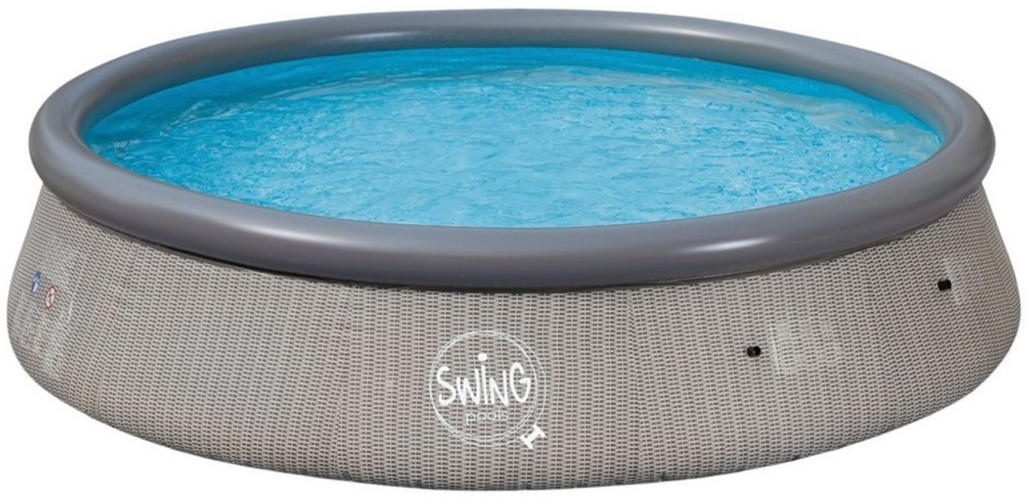 WICKER SWING Pools - 3,66m x 0,91m im Korbflecht-Design Bild 1