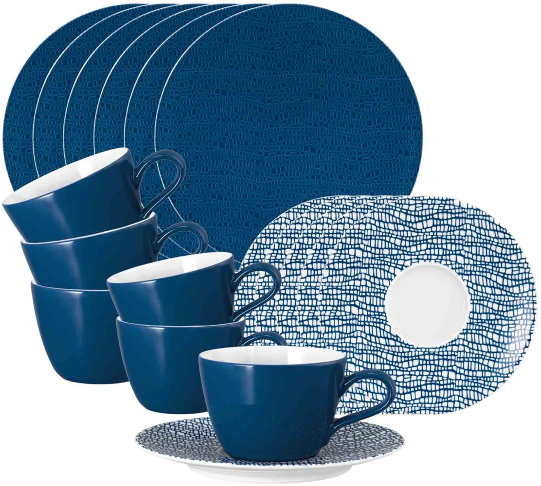 Seltmann Weiden Life Fashion Kaffeeservice 18-teilig - Classic Blue Bild 1