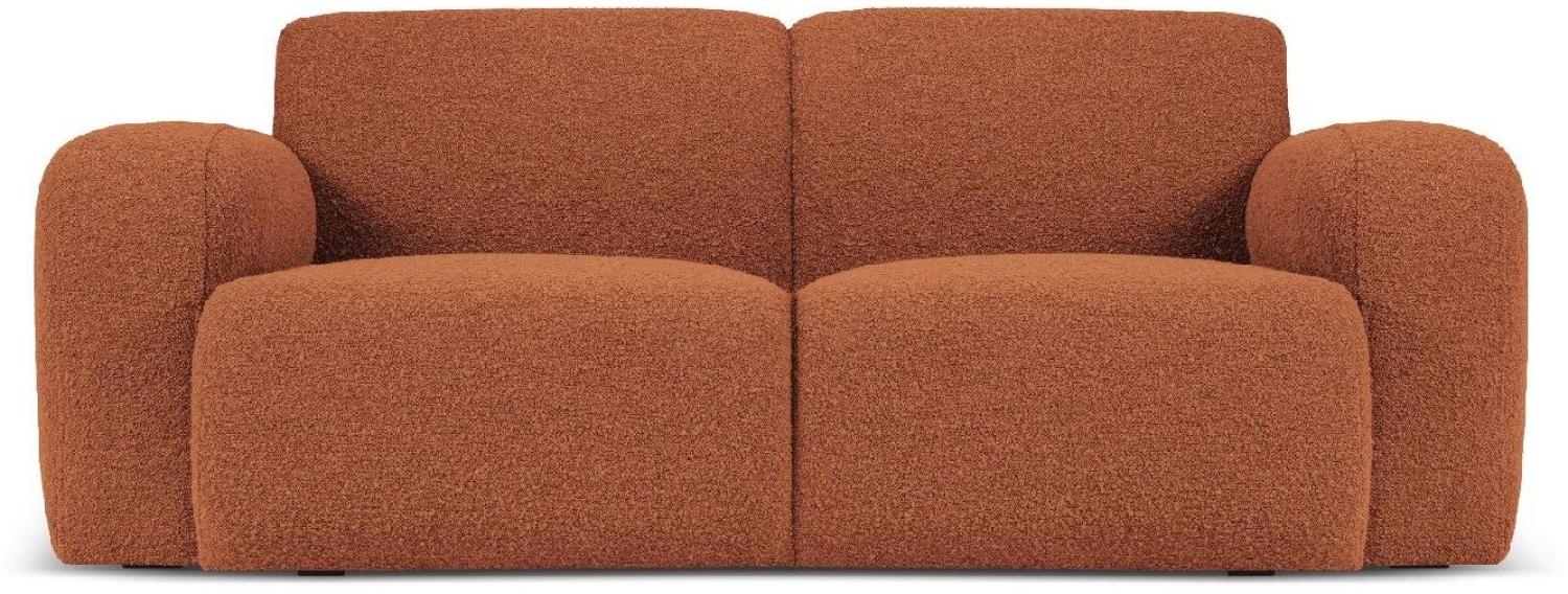 Micadoni Boucle Sofa Molino 2-Sitzer Boucle Braun Bild 1