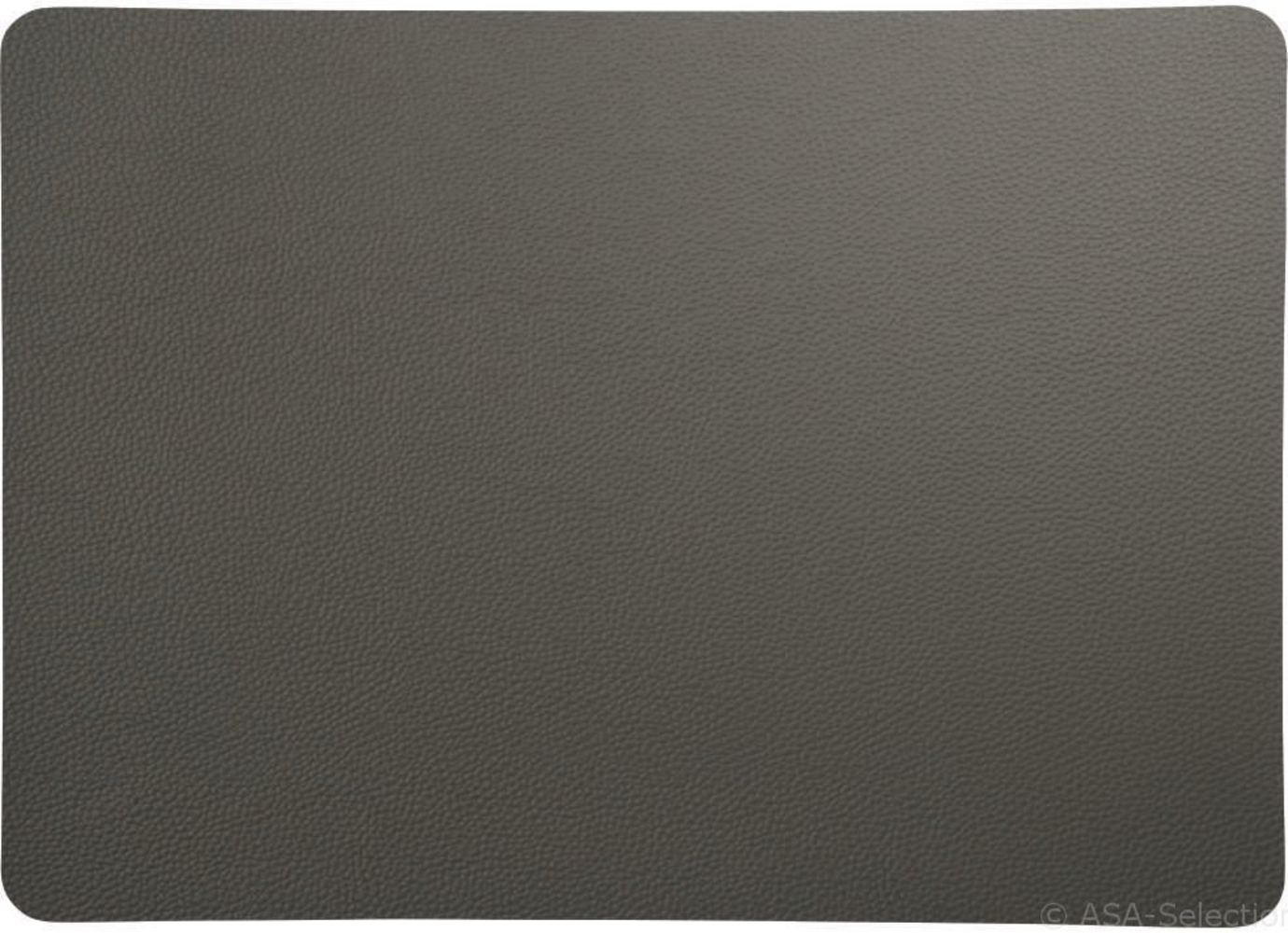 ASA Tabletops Rough Graphit Tischset 46x33 cm Lederoptik Bild 1