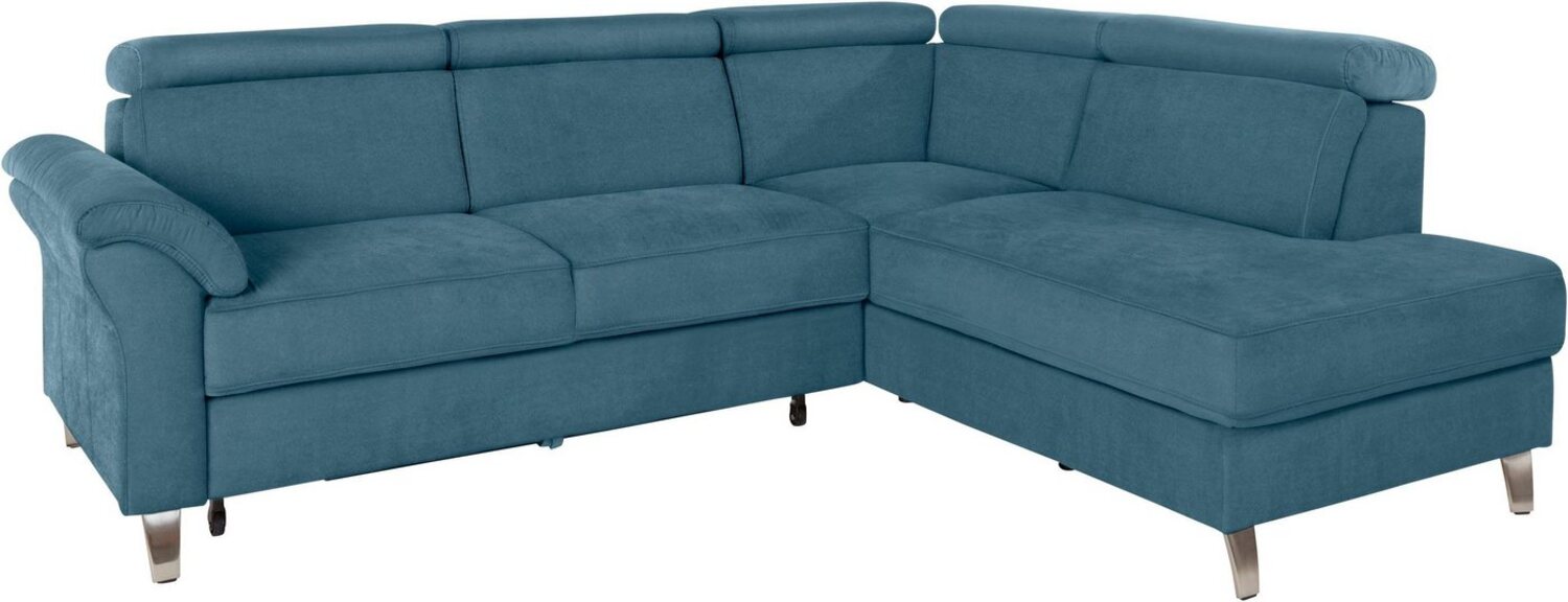 sit&more Ecksofa Arngast L-Form, inklusive Kopfteilverstellung und Federkern Bild 1