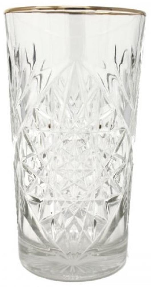 Libbey Longdrinkglas Hobstar Goldrand 826562 Bild 1