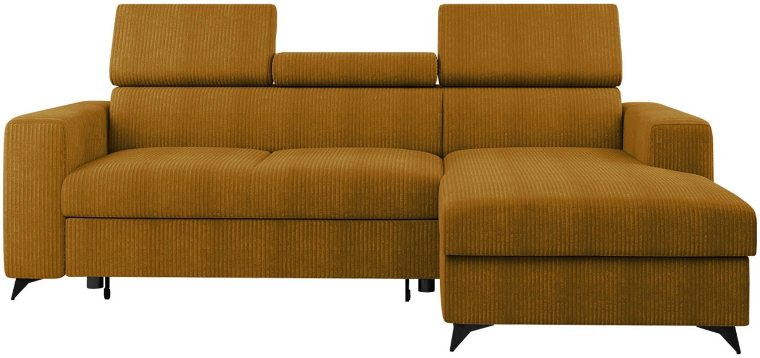 Ecksofa Kiarge Premium Cord (Farbe: Poso 01, Seite: Rechts 2R+LC) Bild 1