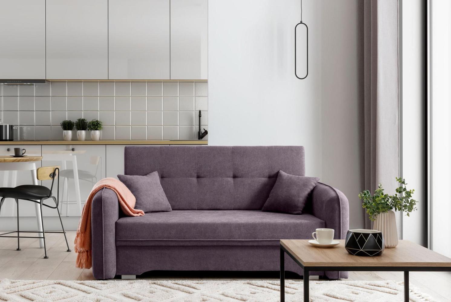 Wohnideebilder Laine 3-Sitzer Lila Sofas & Couches SO-LAI-41PO Bild 1