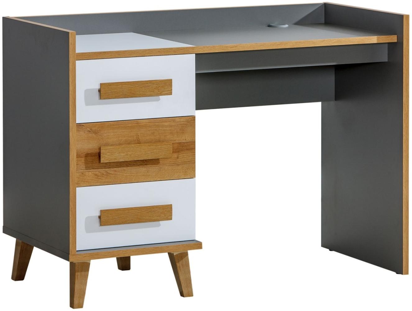 Küchenschrank Unterschrank 80cm Korpus- & lackierte Frontfarbe wählbar (RI-D3E/80) Bild 1