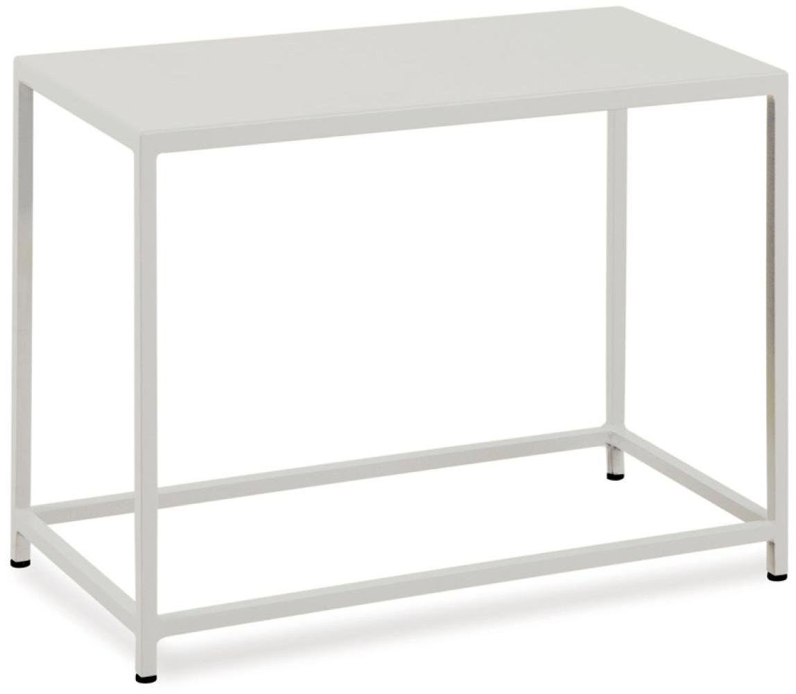 Outdoor Beistelltisch Daisy 60x30x45 cm perlweiß BS Bild 1