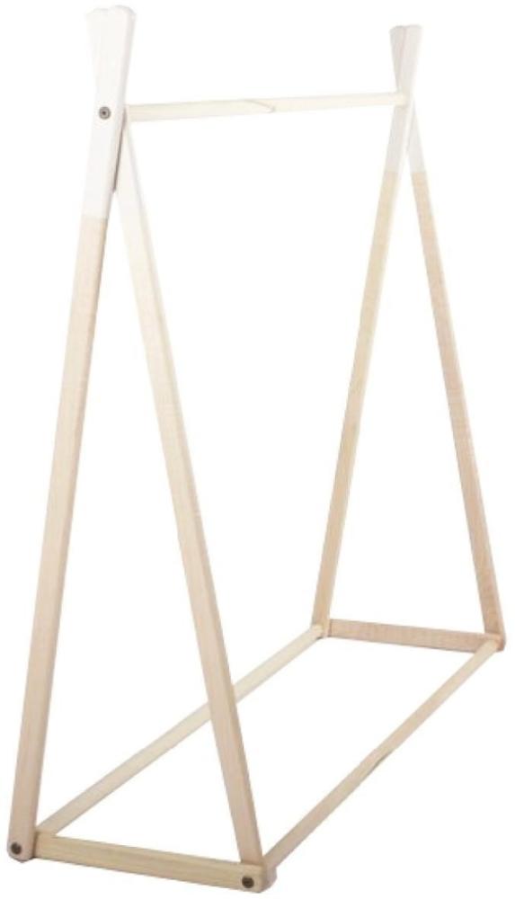 Atmosphera TIPI Kleiderständer, Kleiderbügel aus Holz für Kinder - 78 x 38 x 126 Bild 1