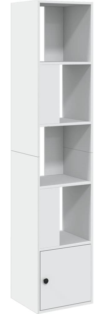 vidaXL Bücherregal Weiß 40x36x189 cm Holzwerkstoff 848241 Bild 1
