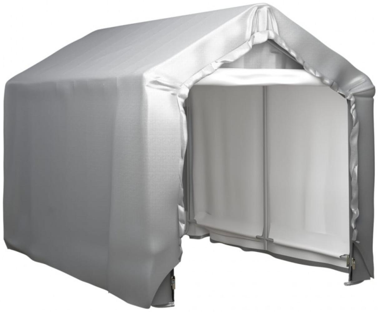 vidaXL Lagerzelt 180x300 cm Stahl Grau 3079585 Bild 1