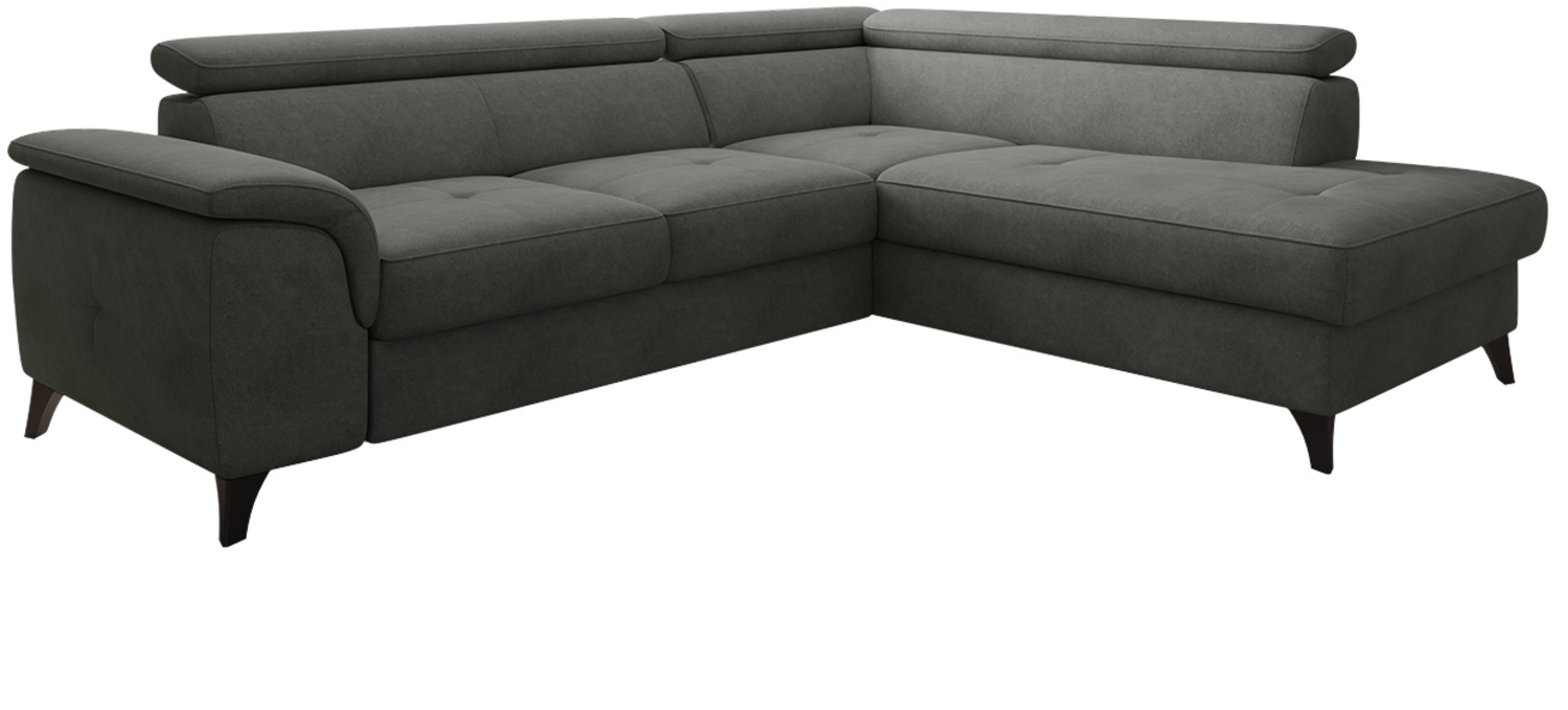 Ecksofa Asporiz (Farbe: Zetta 305, Seite: Rechts 2R-OT) Bild 1