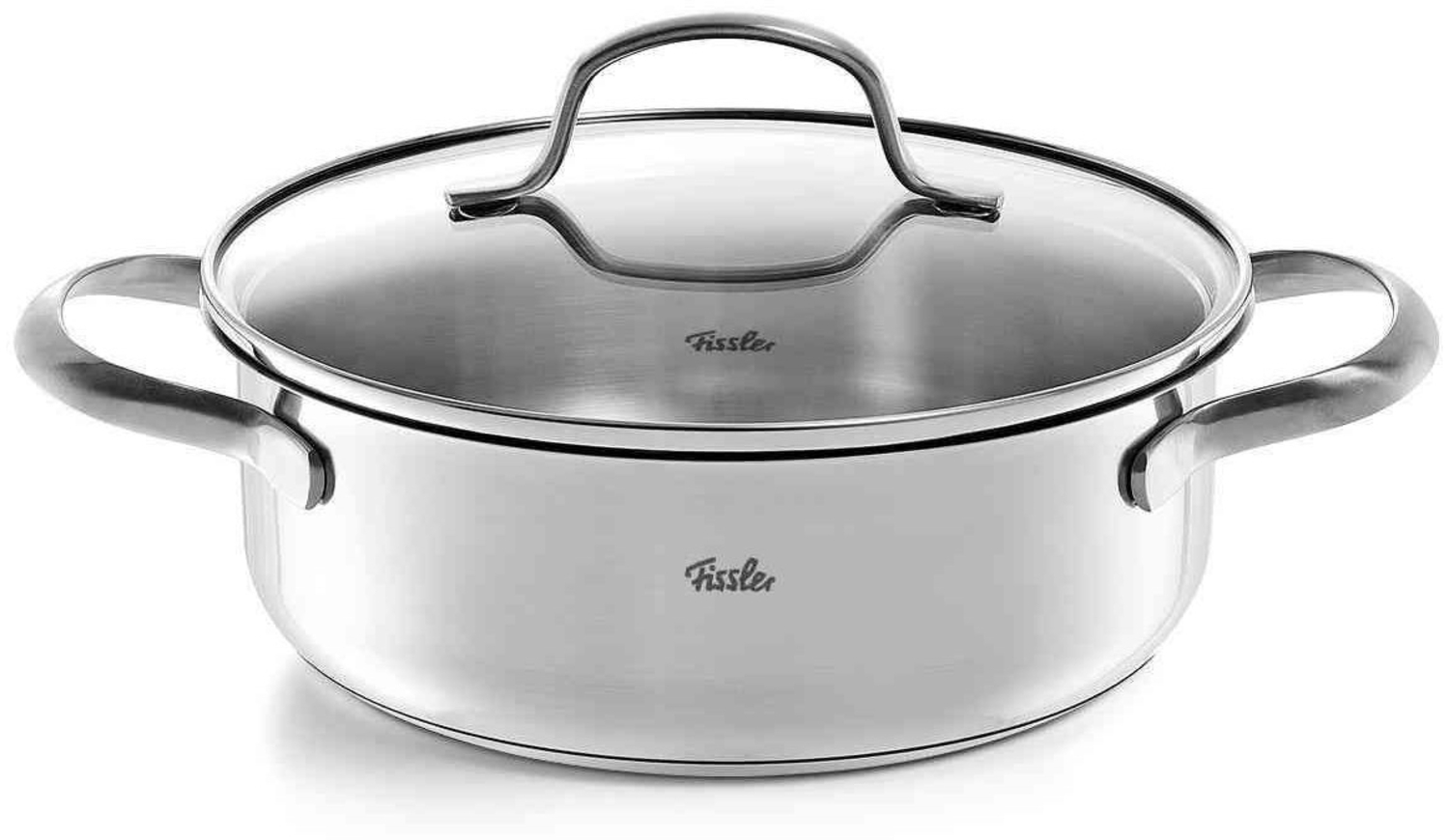 Fissler Bratentopf San Francisco mit Glasdeckel, Edelstahl 18/10, 20 cm, 040-123-20-000 Bild 1