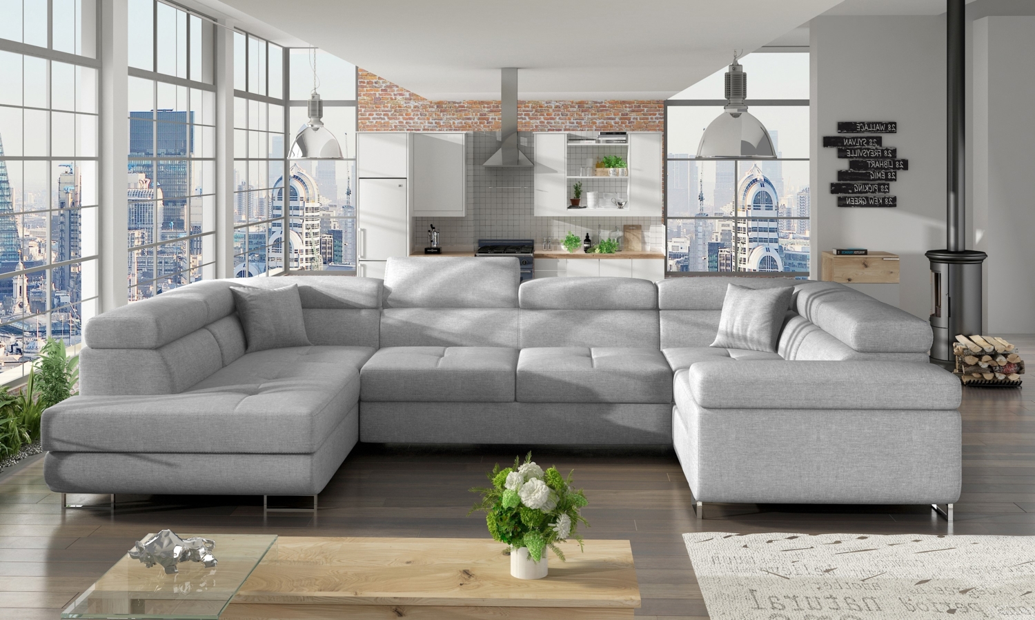 Eltap Letto Ecksofa (Sawana 21) Seite links Bild 1