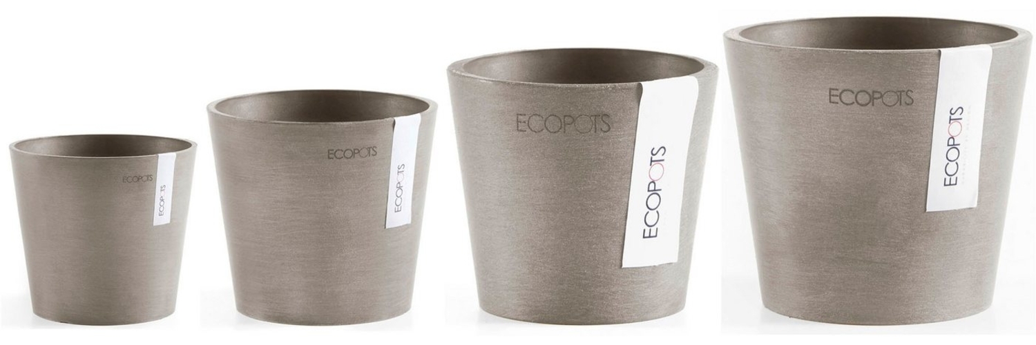 ECOPOTS Blumentopf Amsterdam Mini (Set, 4 St), in verschiedenen Größen Bild 1