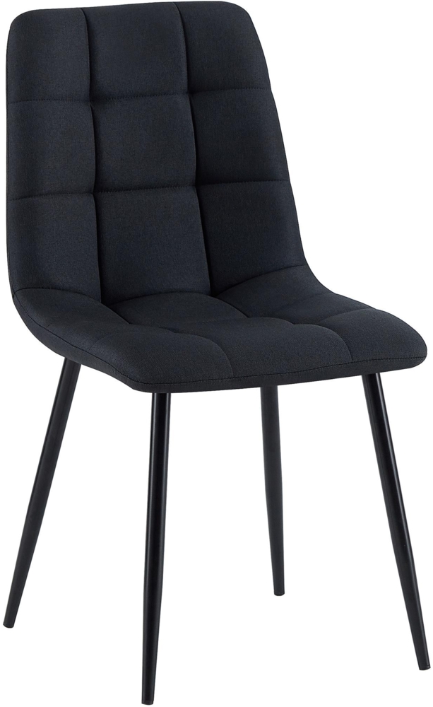 Esszimmerstuhl Tilde 1 Esszimmerstuhl schwarz Stoff Bild 1