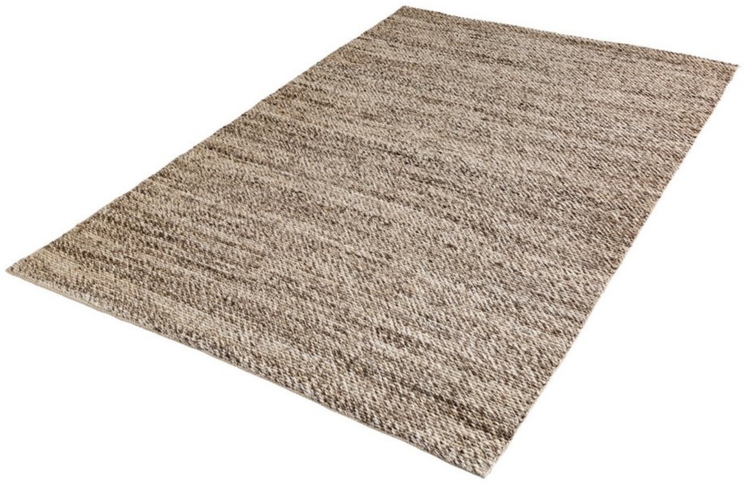 riess-ambiente Teppich WOOL 240x160cm beige / braun, rechteckig, Höhe: 10 mm, Wohnzimmer · Wolle · Mischgewebe · Landhausstil Bild 1