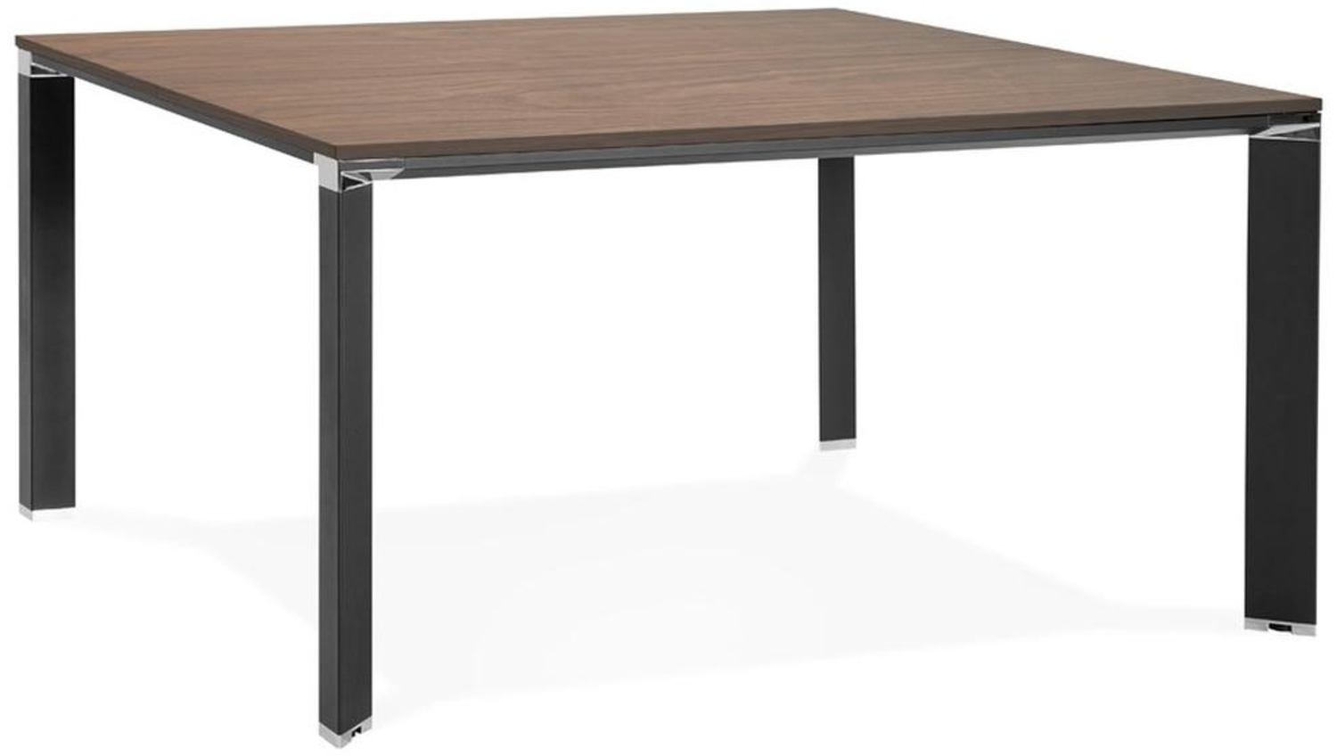 Esstisch EFYRA Schwarz - Walnuss - 140 x 74 x 140 cm Bild 1