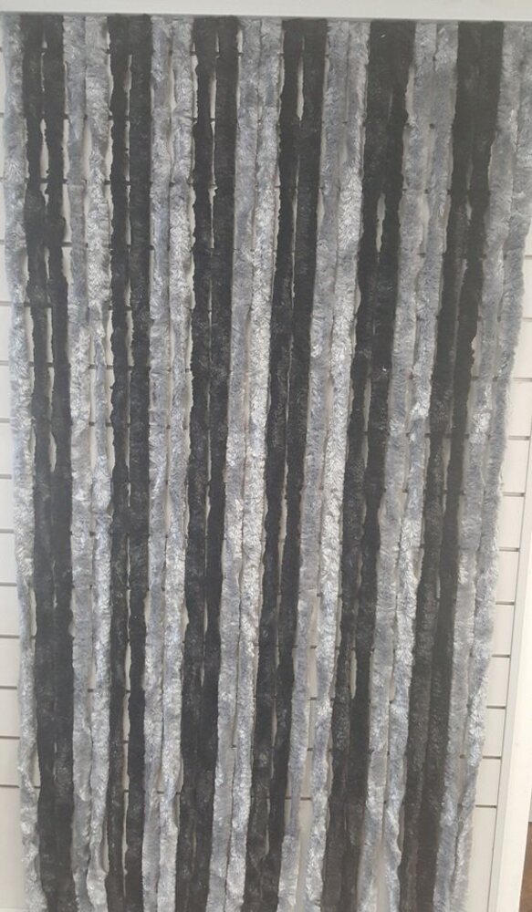 EXPLORER Türvorhang, Hakenaufhängung (1 St), blickdicht, Chenille Bild 1