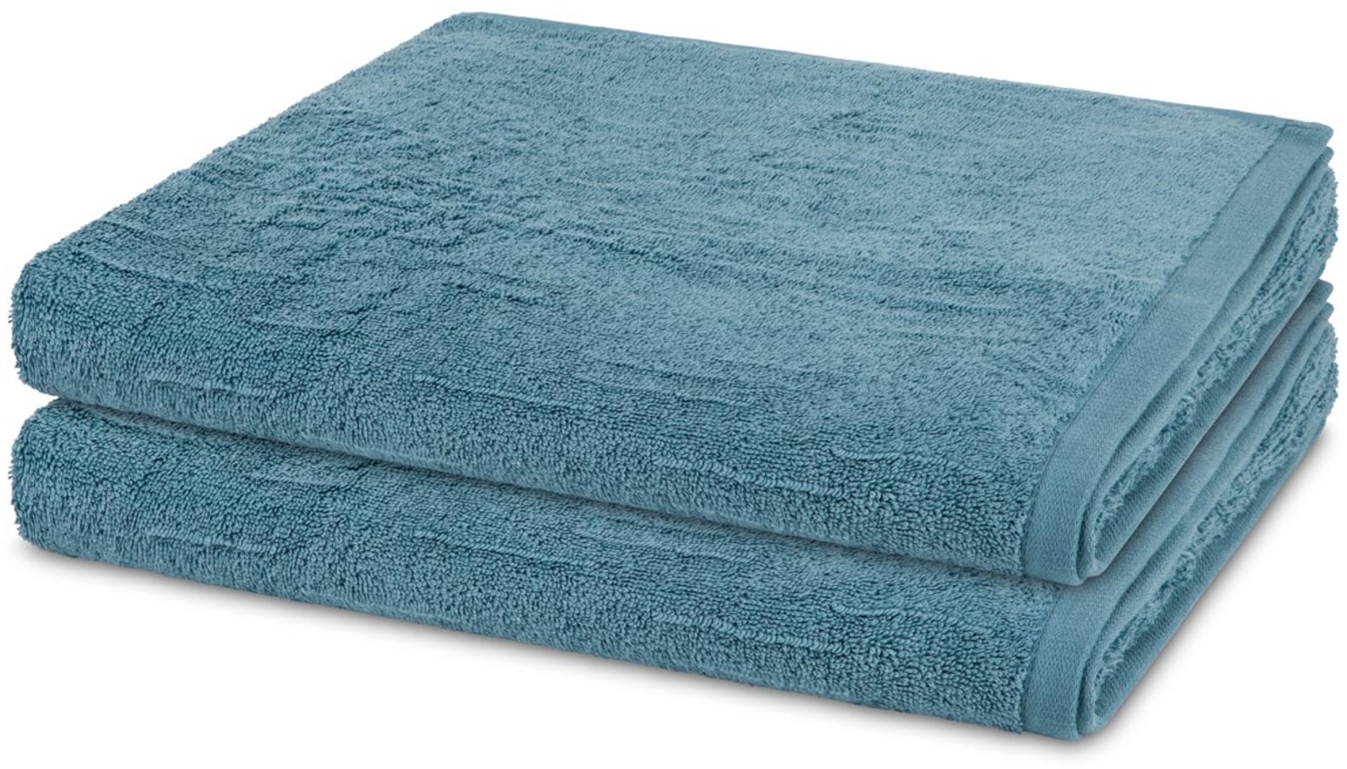 Ross Premium 2 tlg. Frottier-Set - 2 X Duschtuch (70 X 140cm) - 500 - Petrol Bild 1