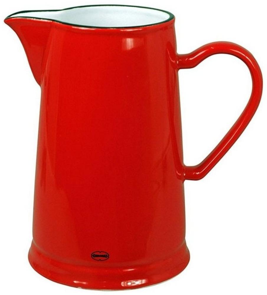 Cabanaz - Kurg Krüge Keramik 1,6l Kanne Wasserkrug Vase Retro rot (1201650) Bild 1