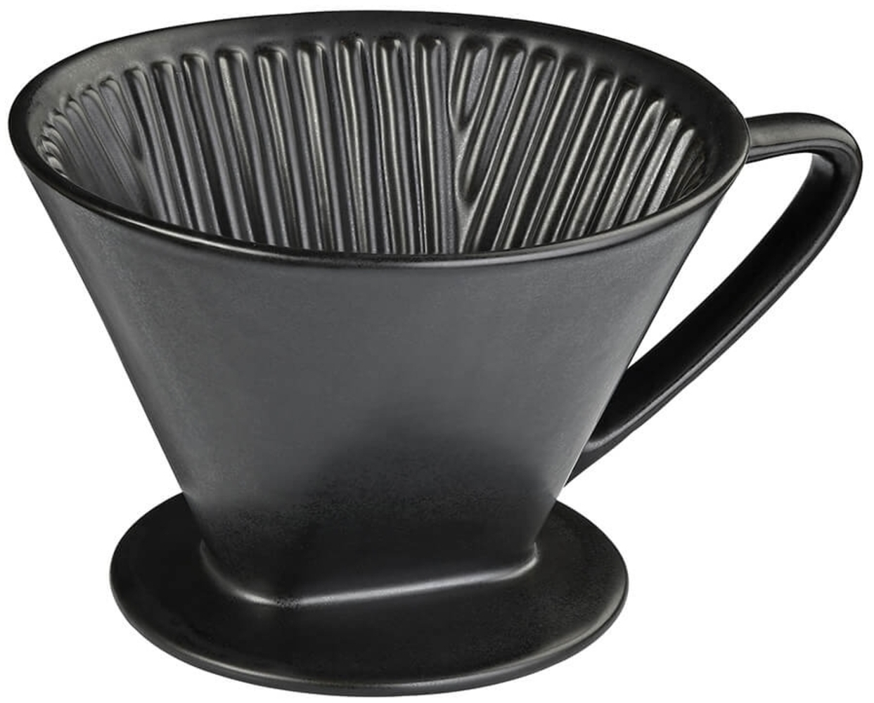 Kaffeefilter Gr. 4 schwarz matt Bild 1