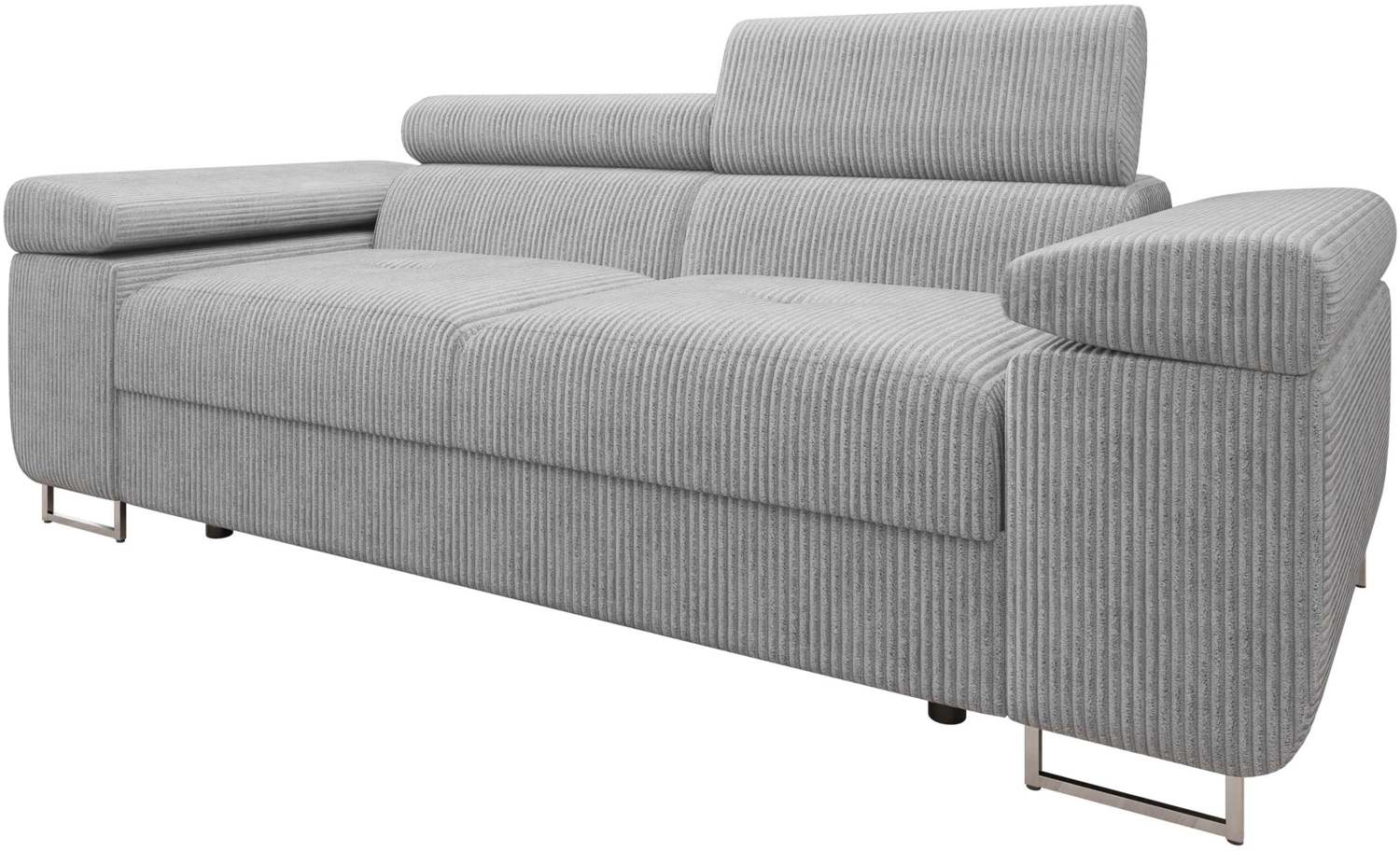 Sofa Torezio Cord II mit Einstellbare Kopfstützen (Poso 110) Bild 1