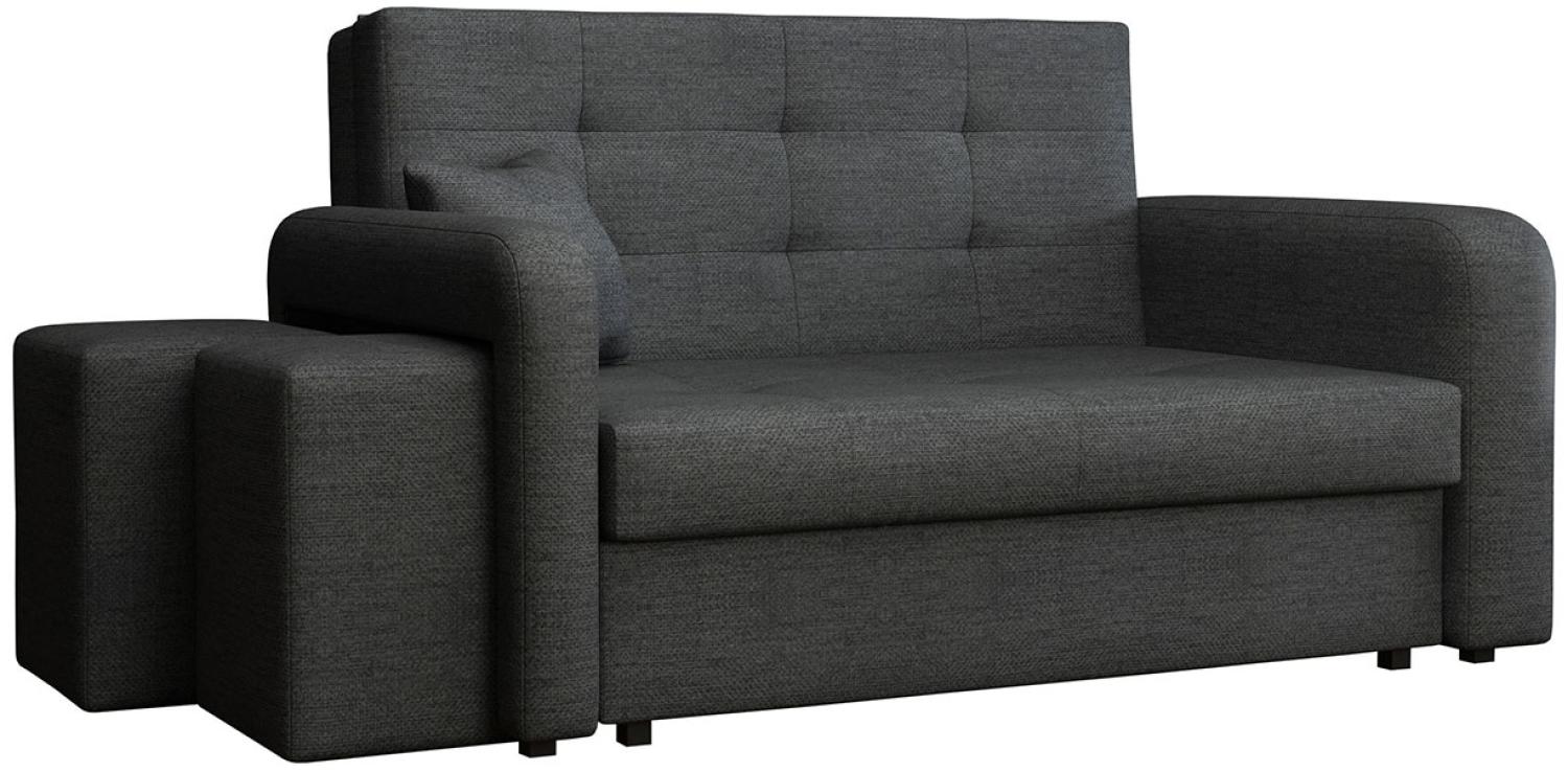 Schlafsofa Viva Home II, Nische für Hocker auf der linken Seite, Farbe: Enjoy 24 Bild 1