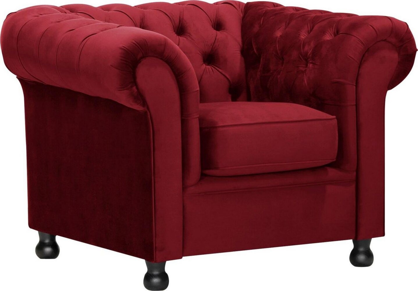 Home affaire Sessel Chesterfield Home, mit edler Knopfheftung und typischen Armlehnen Bild 1