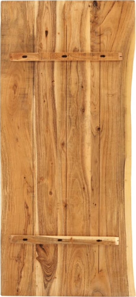 vidaXL Badezimmer-Waschtischplatte Massivholz Akazie 114x52x2,5 cm 286323 Bild 1