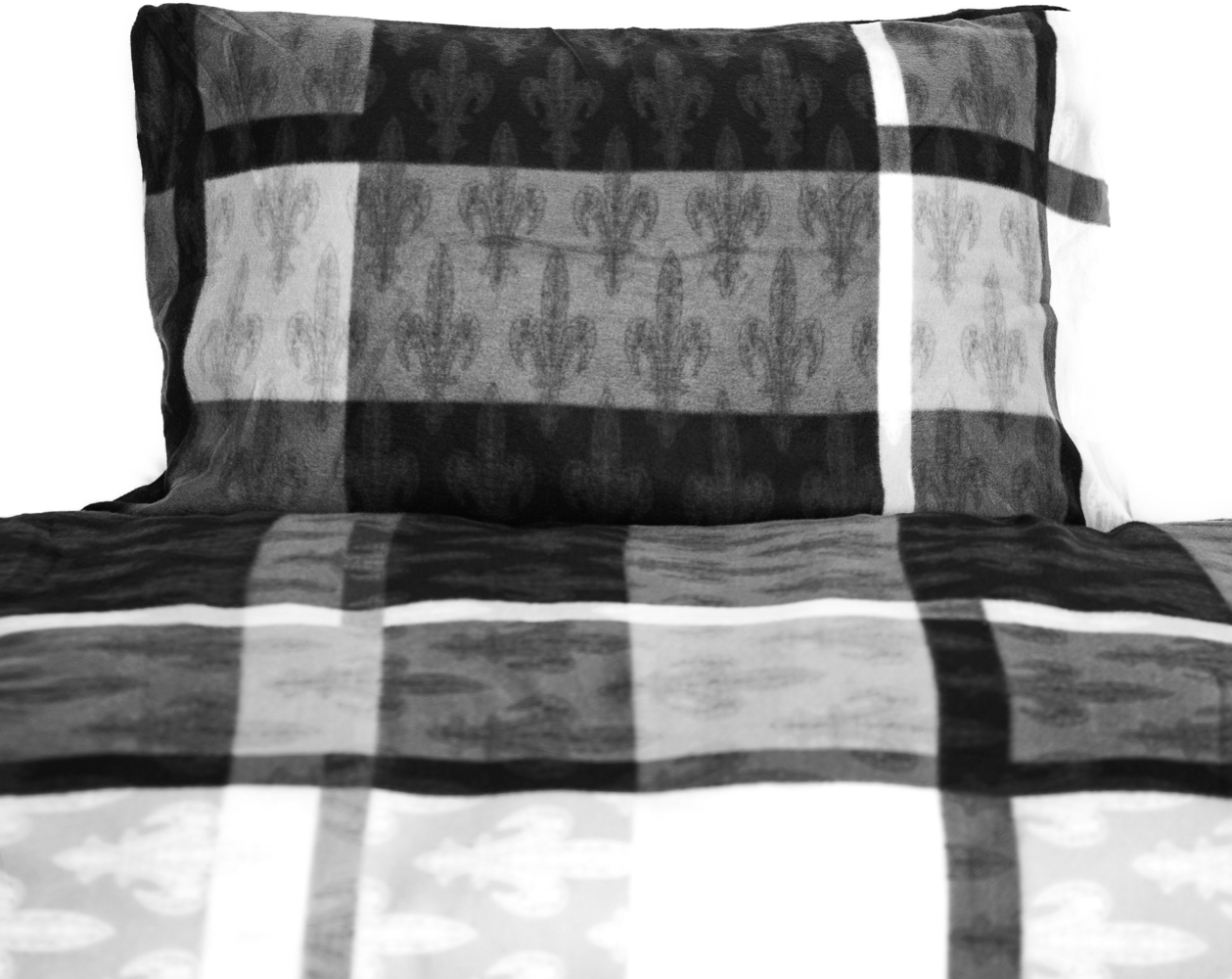 Fleece Bettwäsche aus 100% Polyester für gemütliche Nächte - Kuschelig und Weich 135x200 cm Bild 1