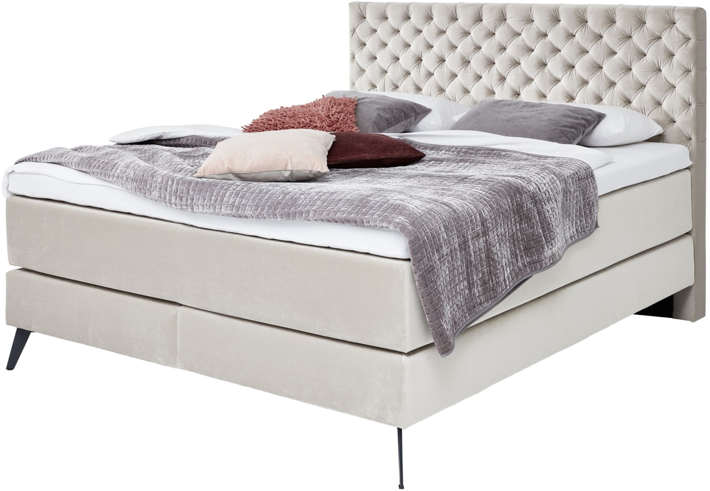 Boxspringbett 200x200 cm LA MAISON H2/H3 Bild 1