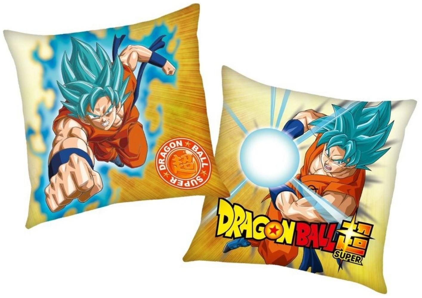 Herding Dekokissen Son Goku Dragon-Ball Super 40 x 40 cm Kinder Deko-Kissen Bild 1