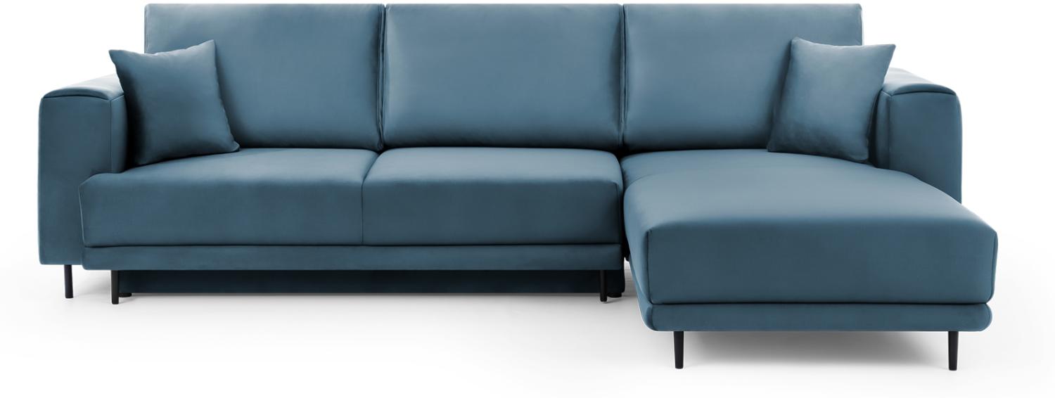 ELTAP 'Dalia' Ecksofa, Blau, 95 x 190 x 289 cm, Rechts Bild 1