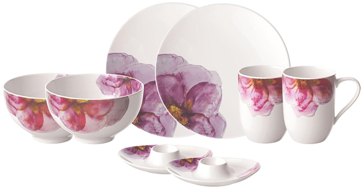 Villeroy & Boch Rose Garden Frühstücks-Set 8-teilig - DS Bild 1