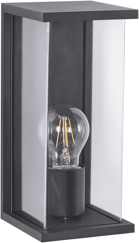 Außenwandleuchte WAKAL Schwarz Bild 1