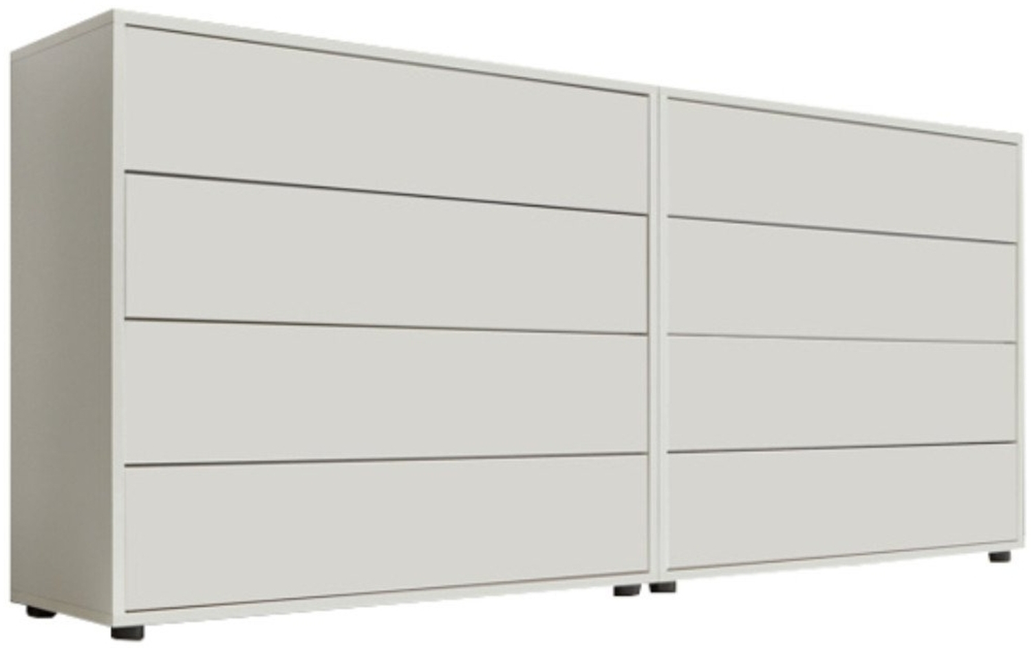 BMG Möbel Sideboard Mailand Set 1 (Kommode Schubladenkommode Anrichte), Made in Germany Bild 1